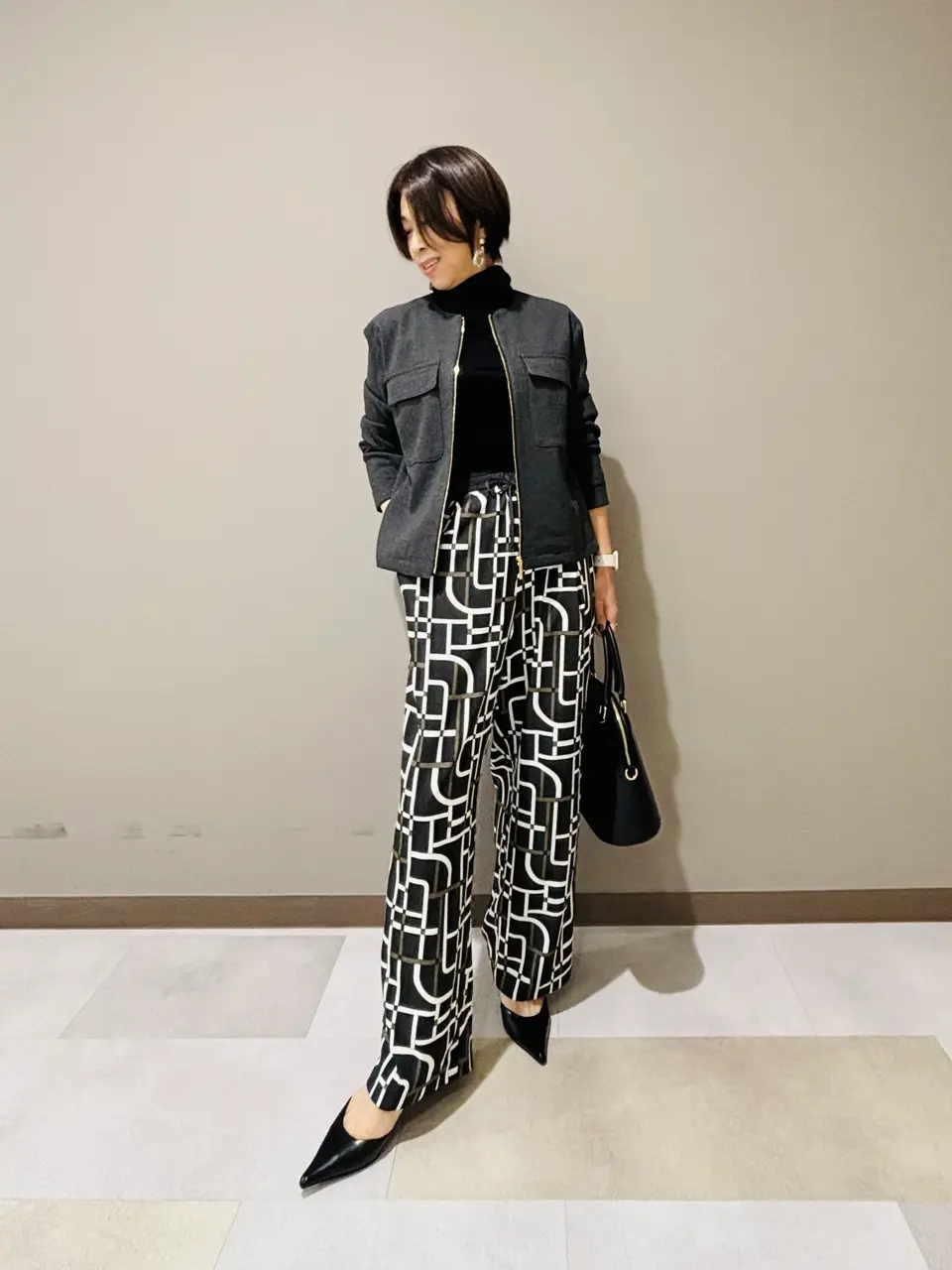 自由区 Hashimoto コーディネート画像