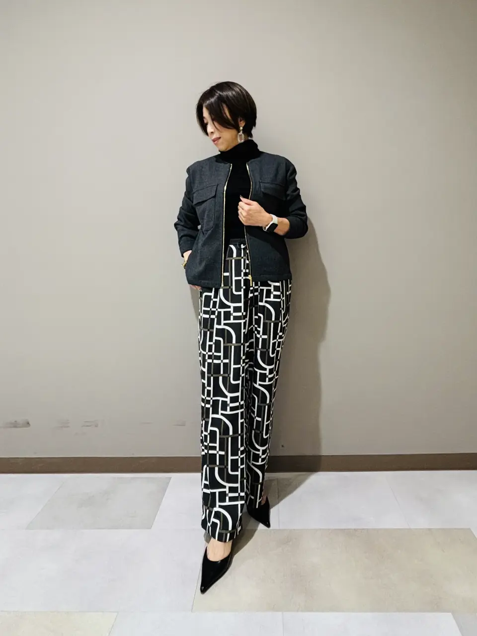 自由区 Hashimoto コーディネート画像