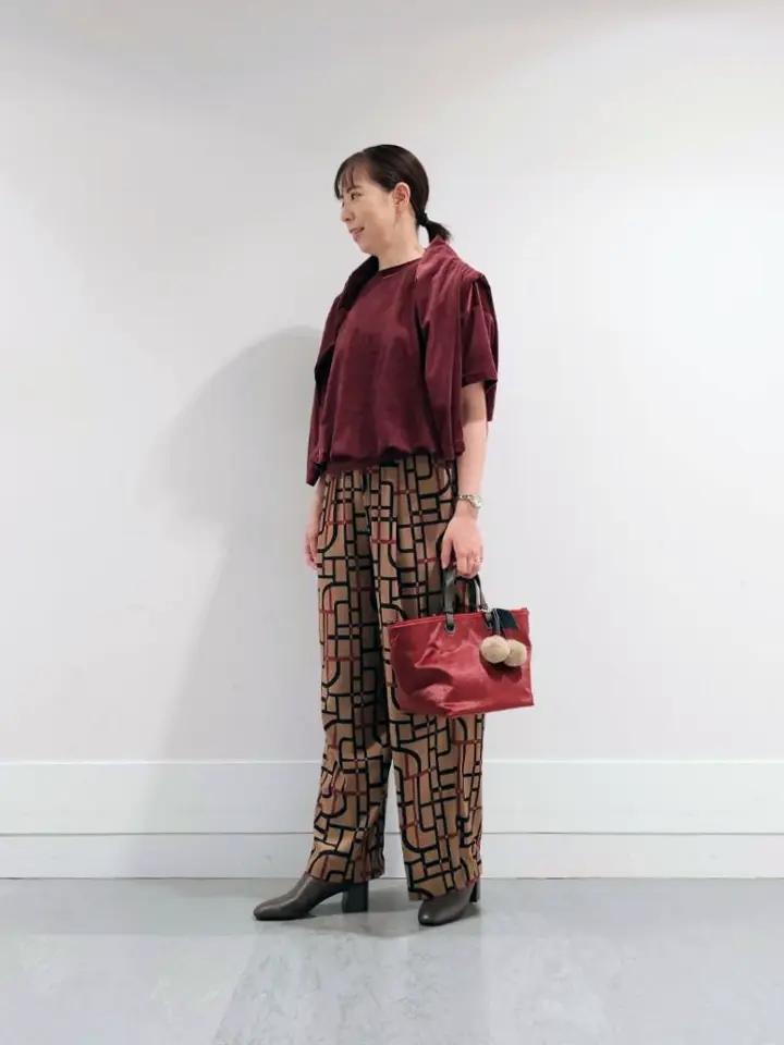 自由区 丸尾 コーディネート画像