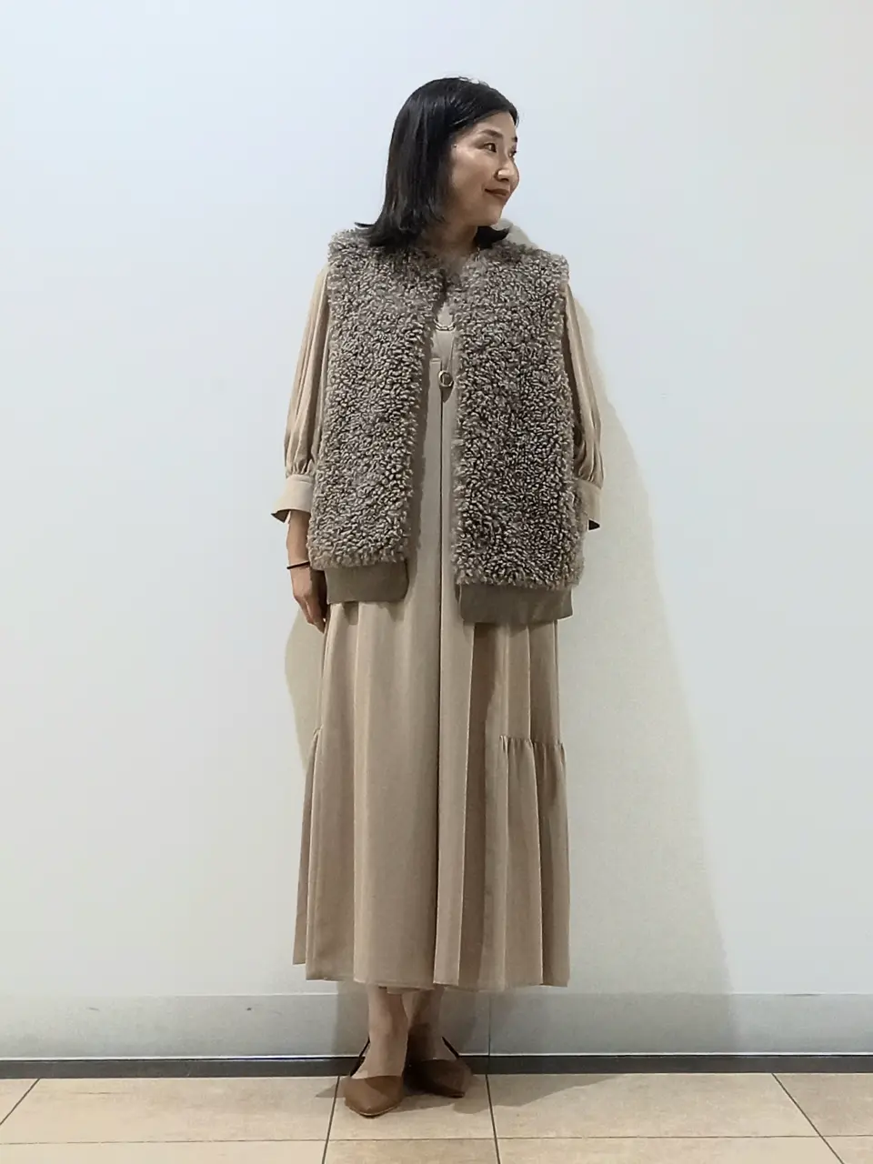 自由区 中川 コーディネート画像