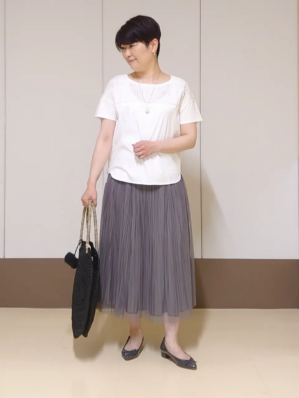 自由区 田中 コーディネート画像