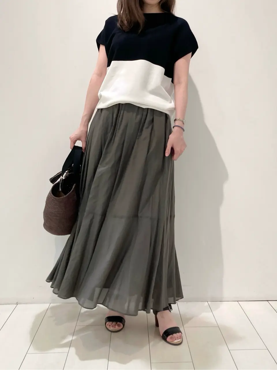 自由区 檀 コーディネート画像