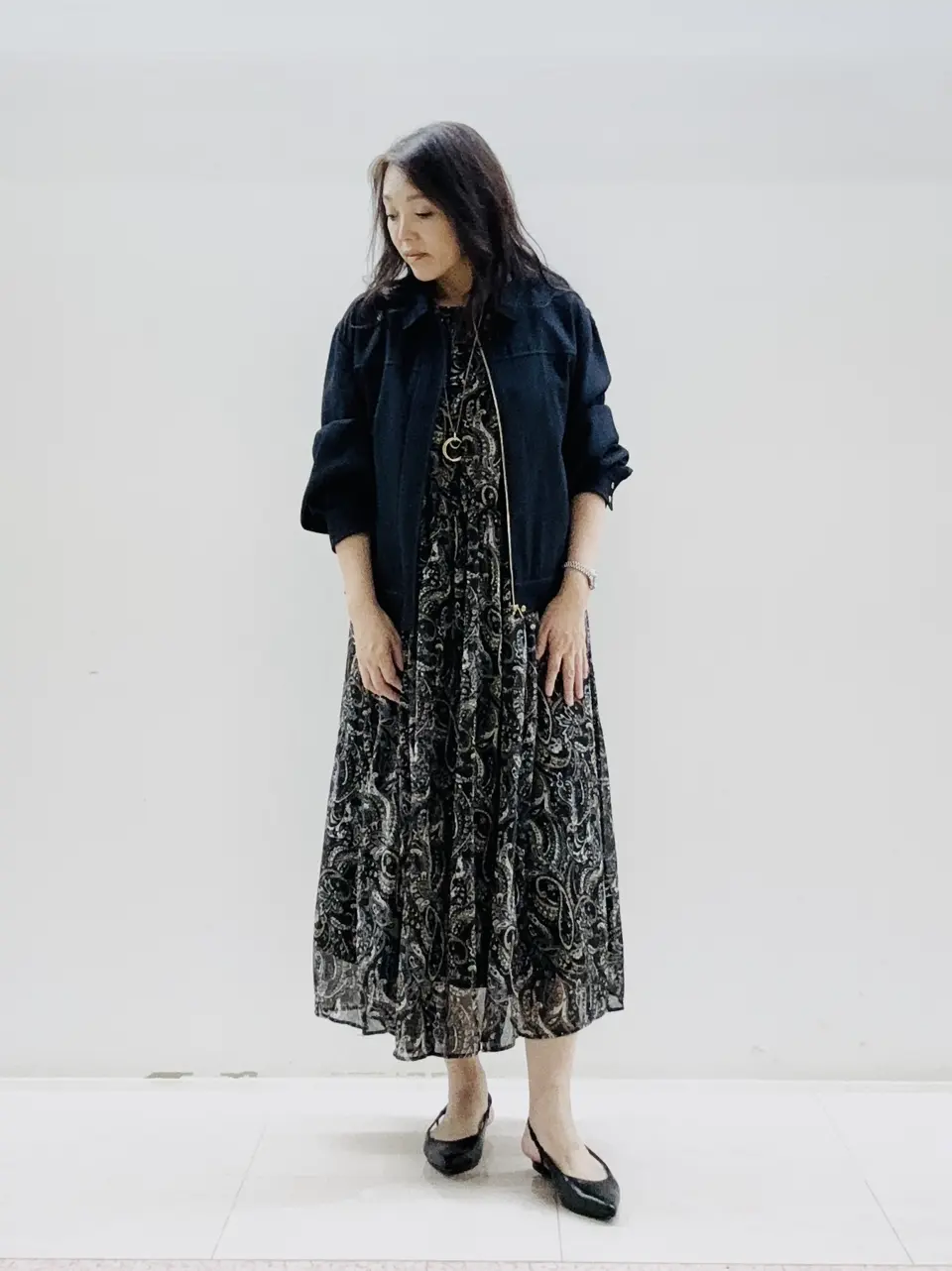 自由区 スタッフ コーディネート画像