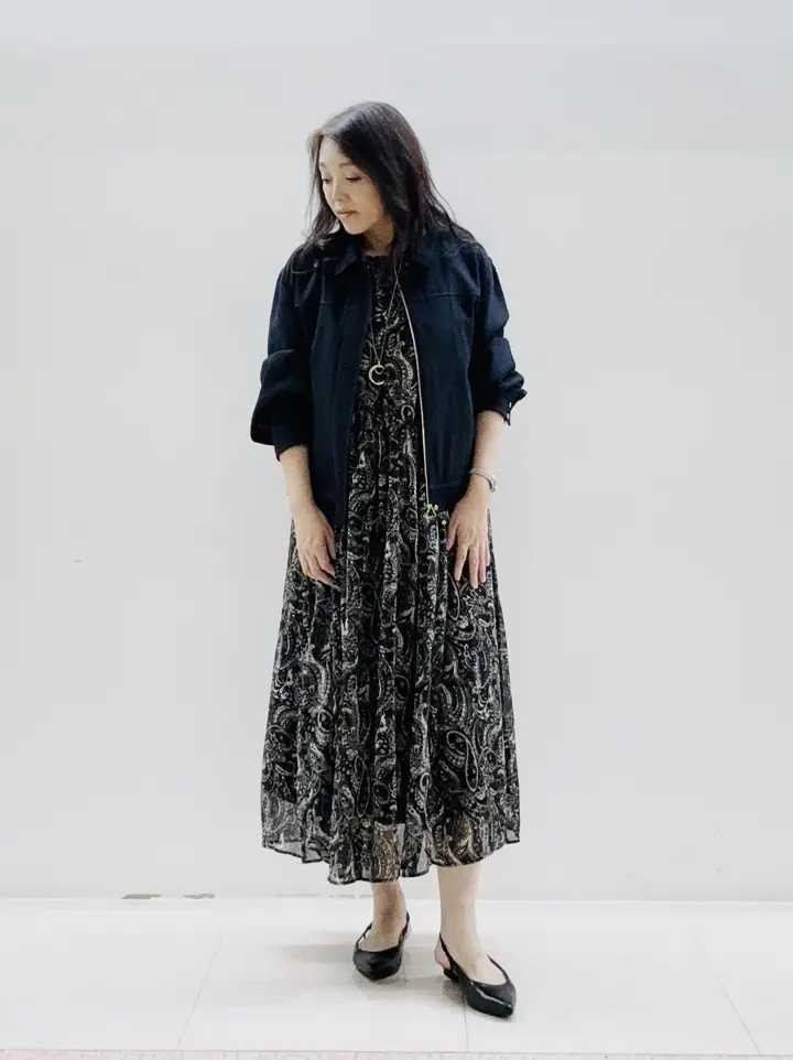 自由区 スタッフ コーディネート画像