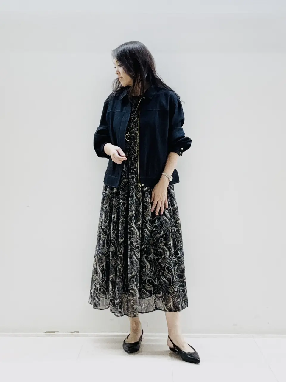 自由区 スタッフ コーディネート画像