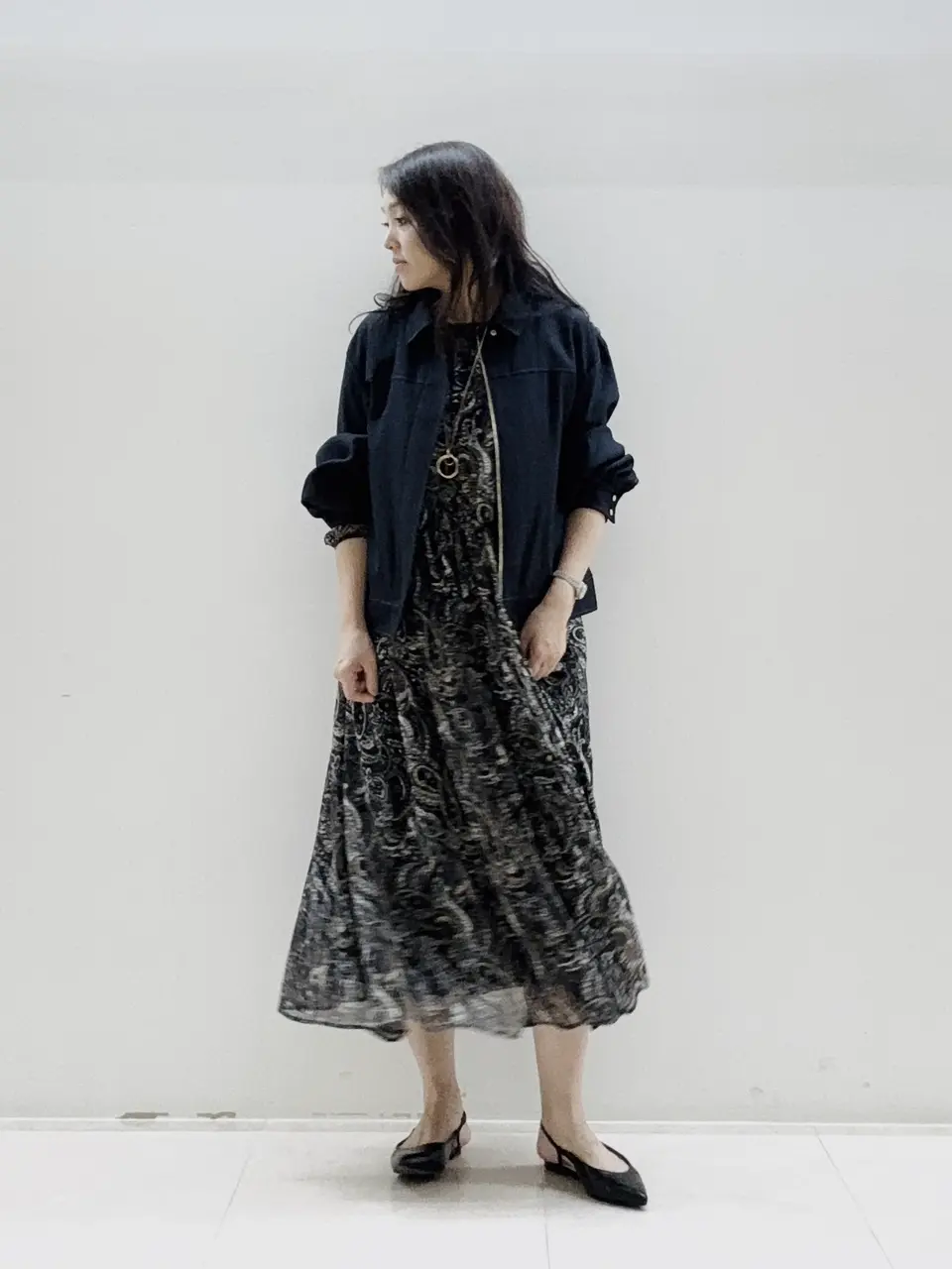 自由区 スタッフ コーディネート画像