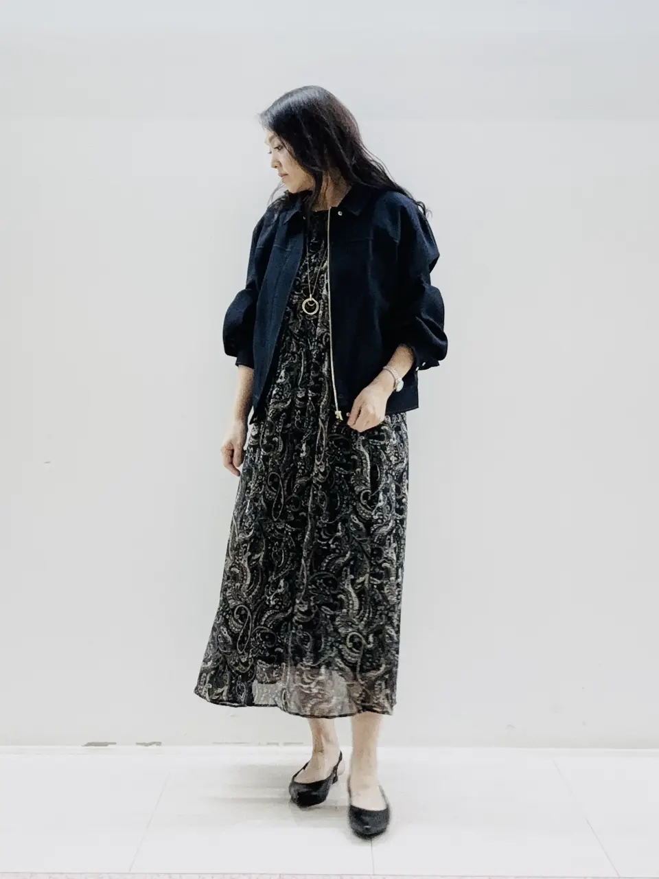 自由区 スタッフ コーディネート画像