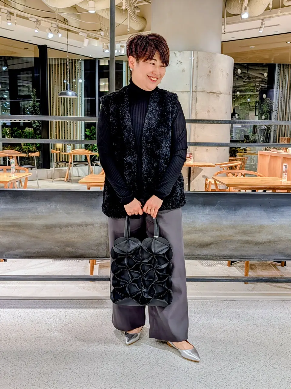 自由区 田中 コーディネート画像