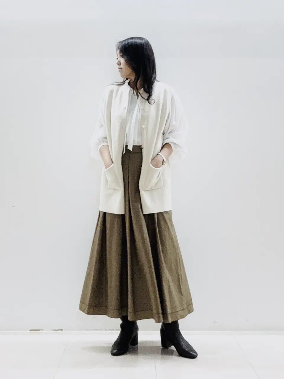 自由区 スタッフ コーディネート画像