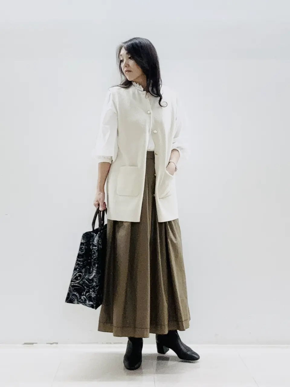 自由区 スタッフ コーディネート画像