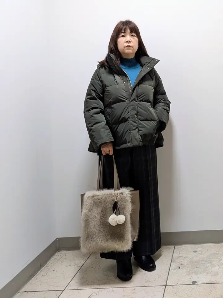 自由区 小熊 コーディネート画像