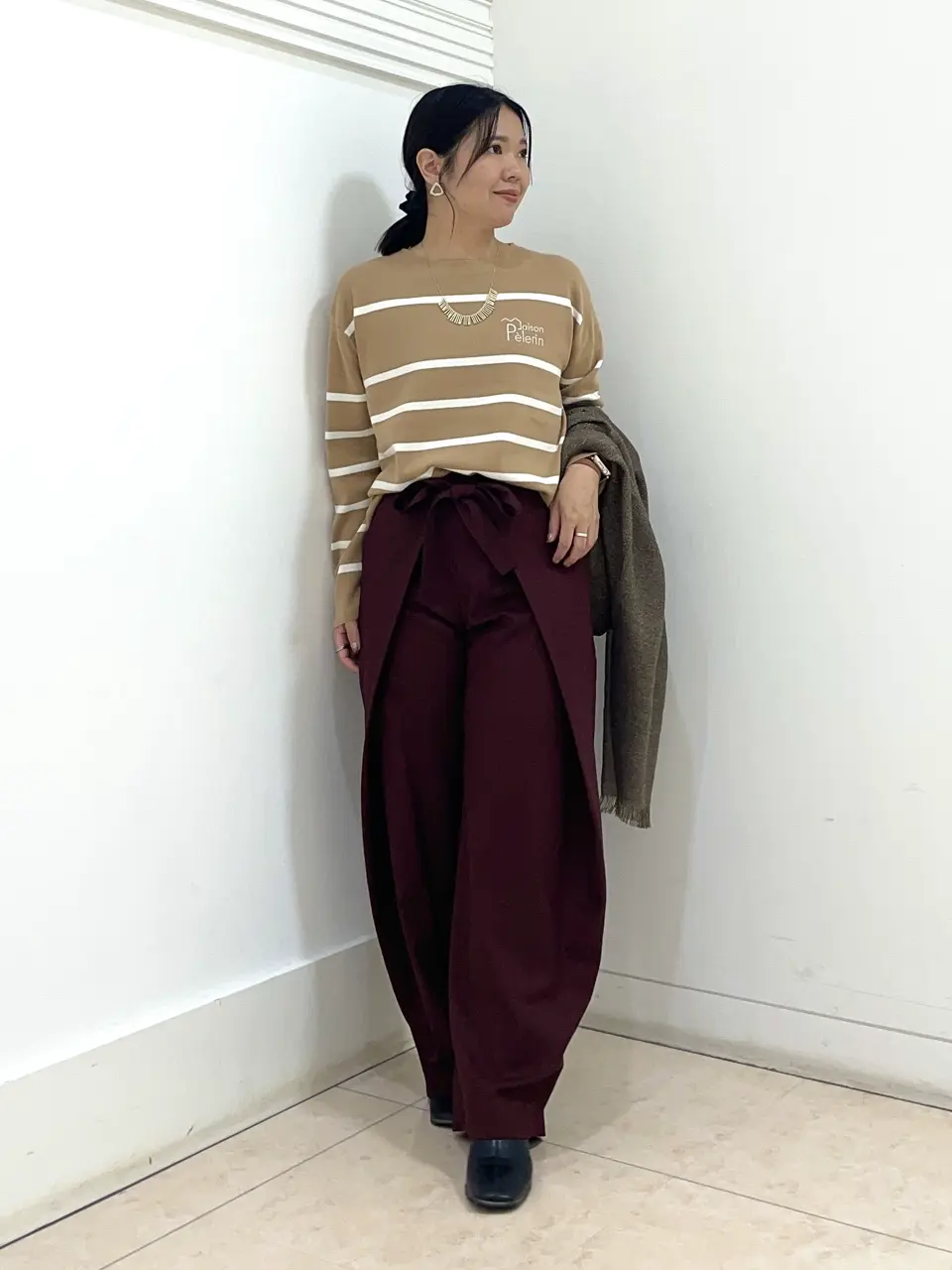 自由区 misato コーディネート画像