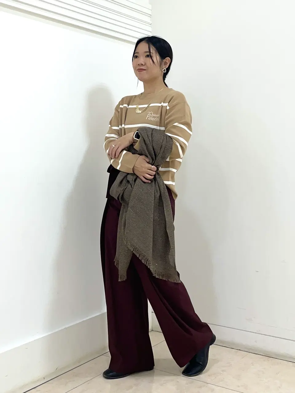 自由区 misato コーディネート画像