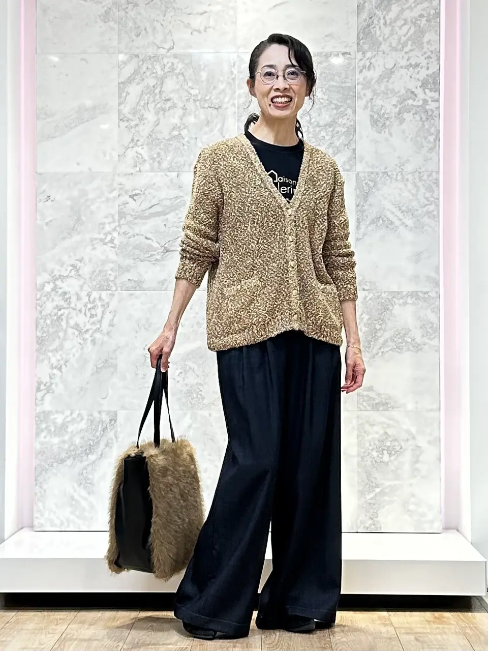 自由区 中尾 コーディネート画像