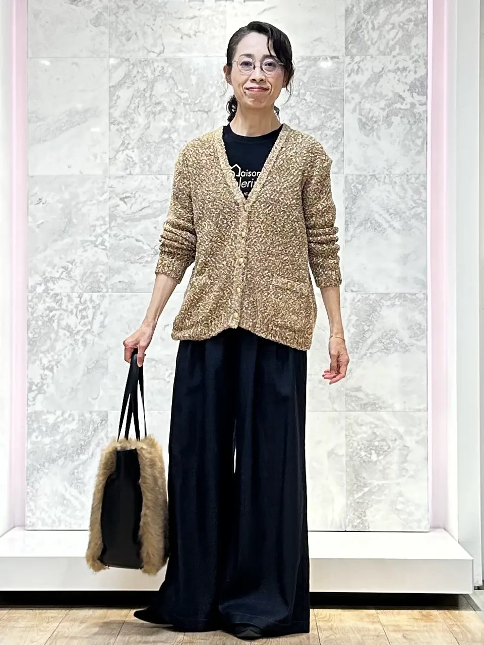 自由区 中尾 コーディネート画像