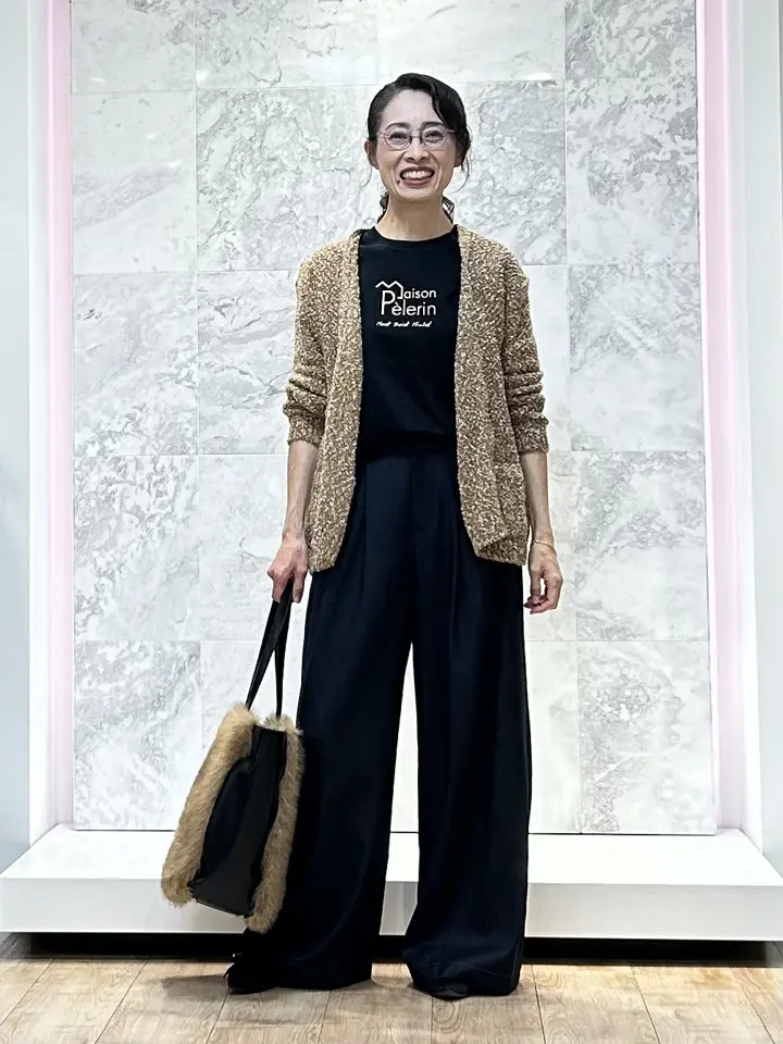 自由区 中尾 コーディネート画像