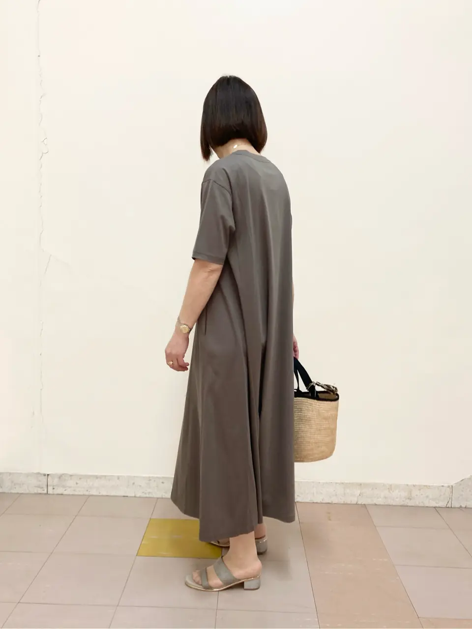 自由区 阿部 コーディネート画像