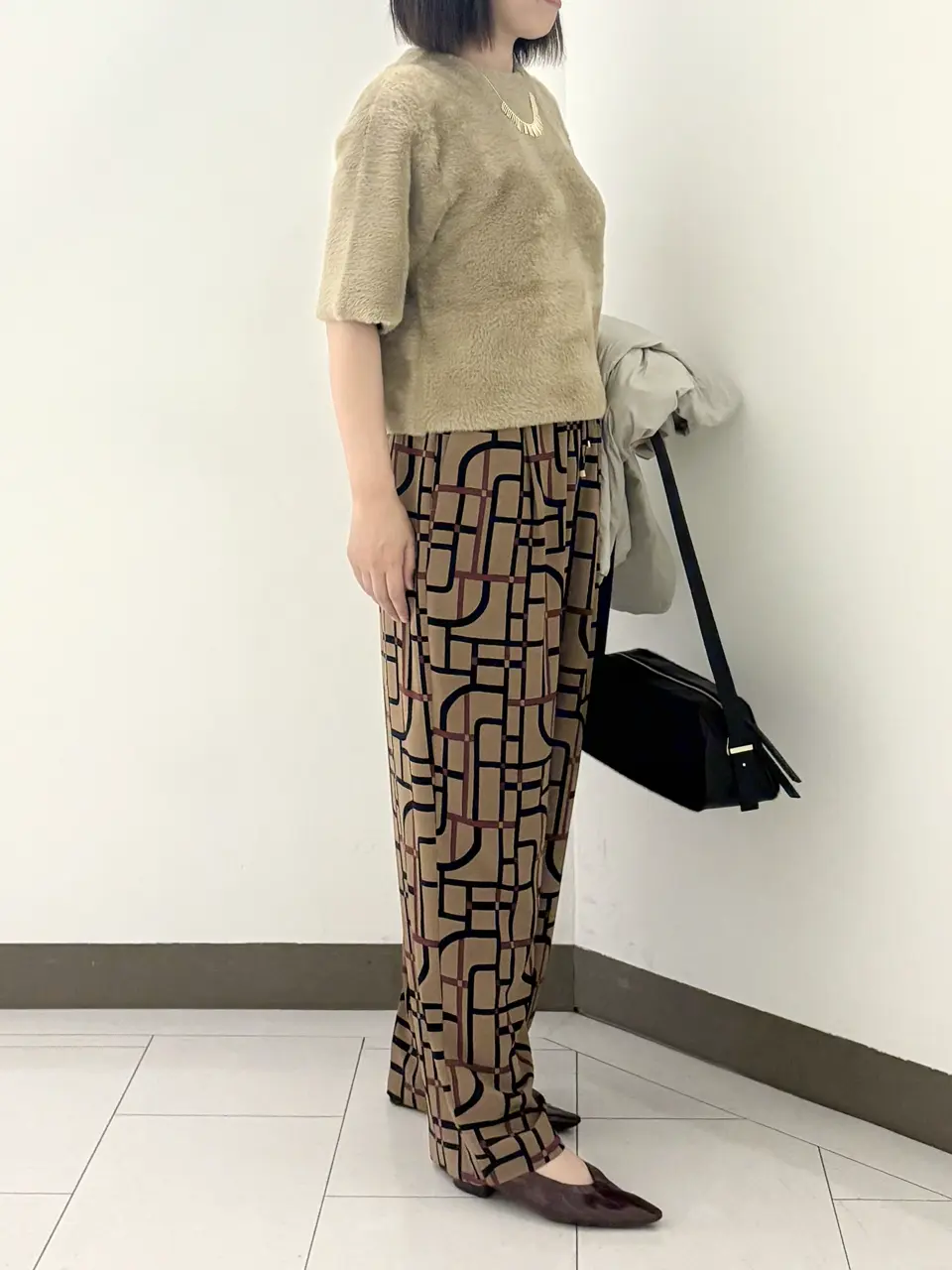 自由区 南 コーディネート画像