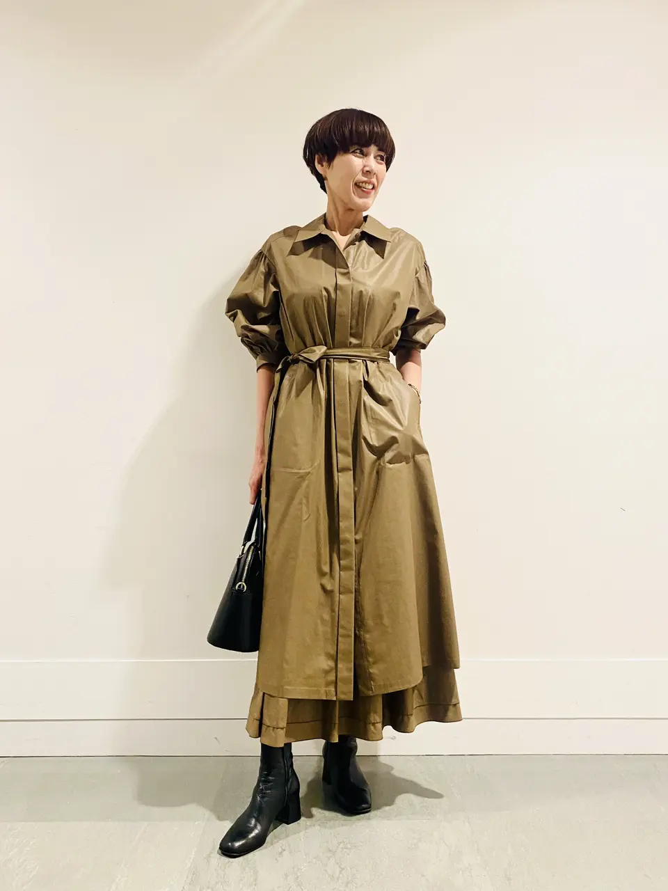 自由区 冨樫 コーディネート画像