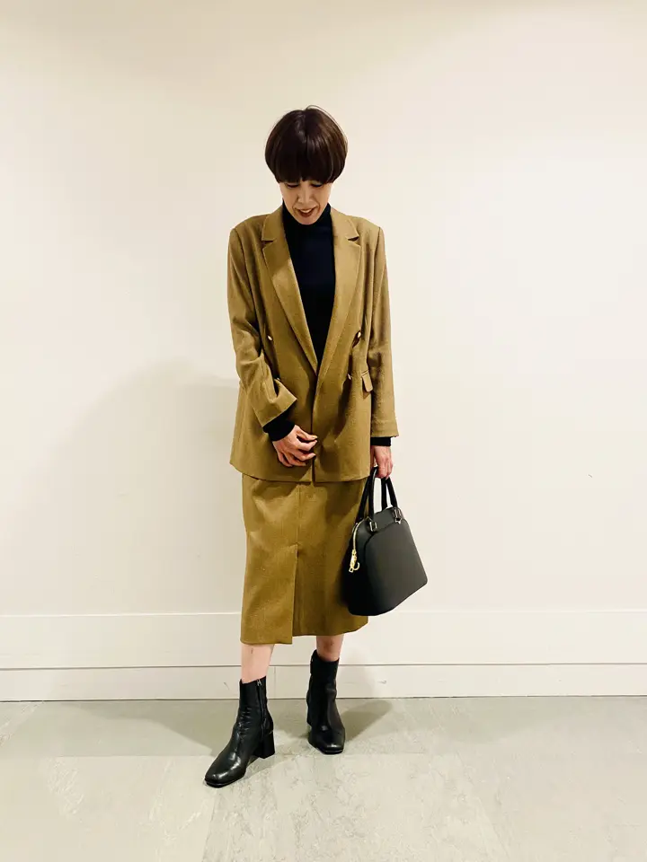 自由区 冨樫 コーディネート画像