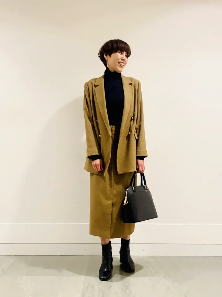 自由区 冨樫 コーディネート画像