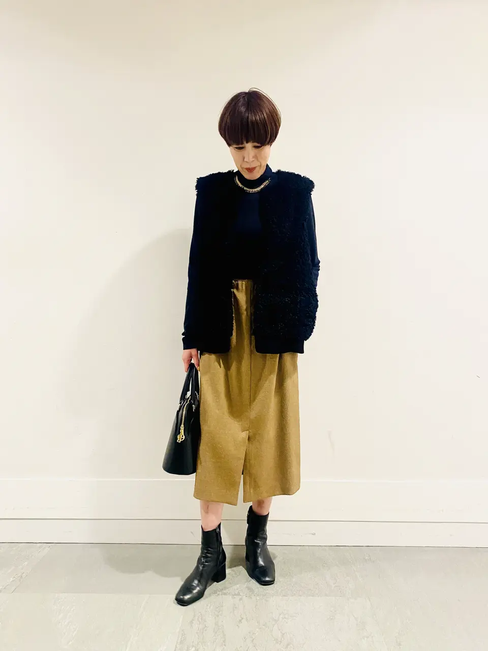 自由区 冨樫 コーディネート画像