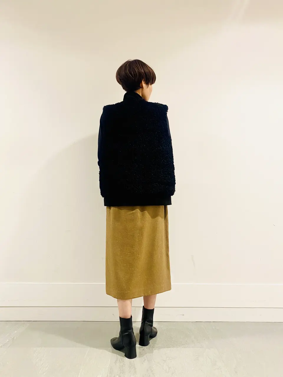 自由区 冨樫 コーディネート画像