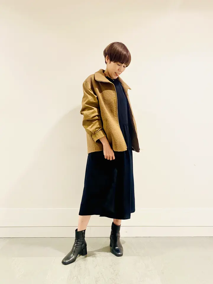 自由区 冨樫 コーディネート画像