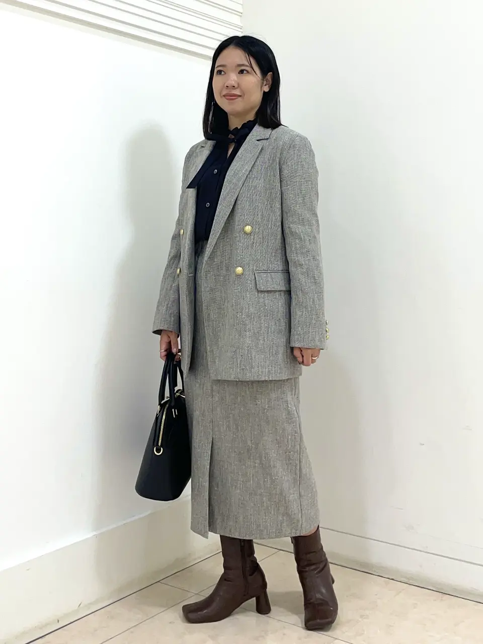 自由区 misato コーディネート画像