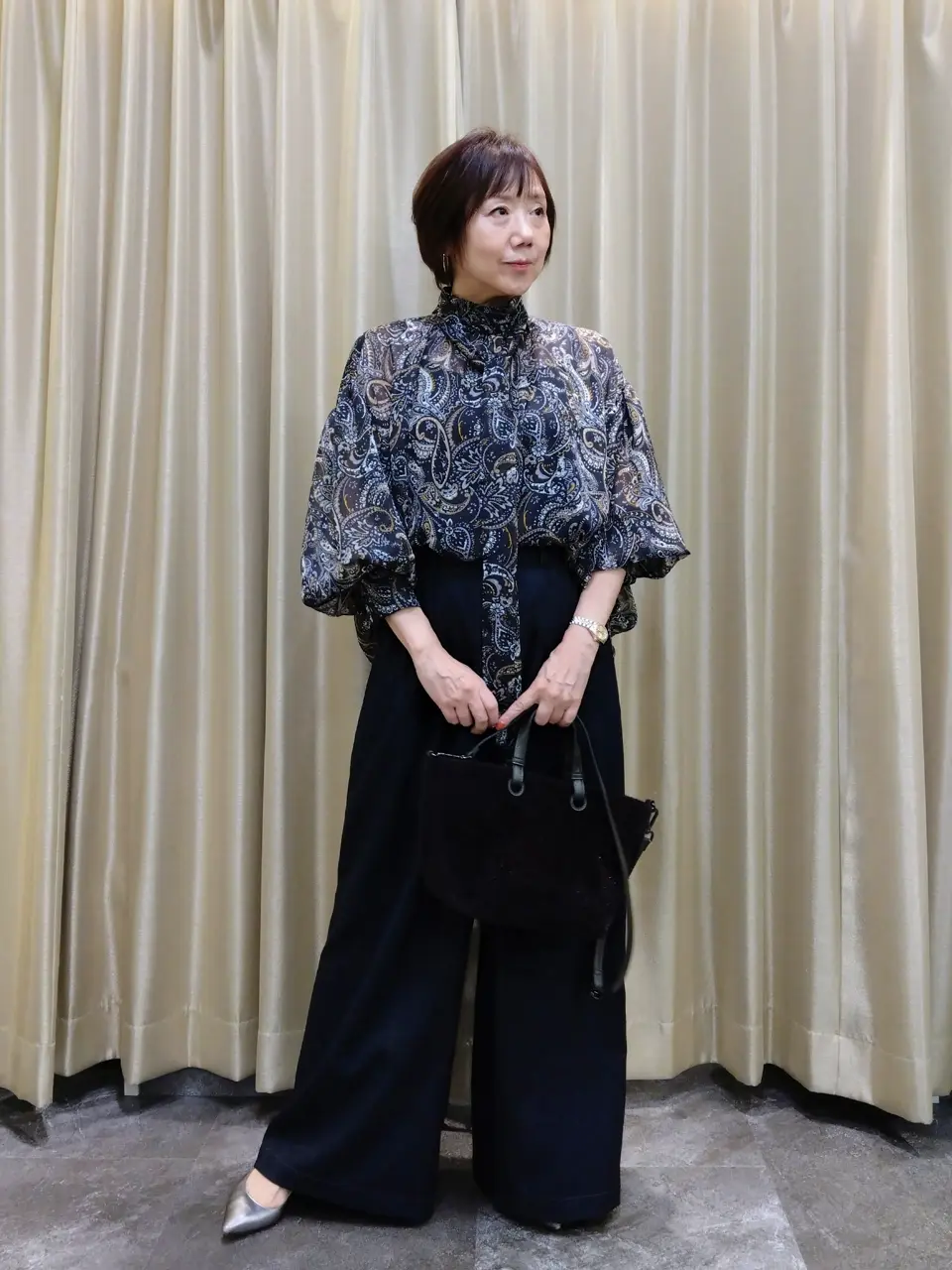 自由区 鶴田 コーディネート画像