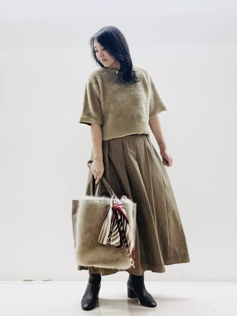 自由区 スタッフ コーディネート画像