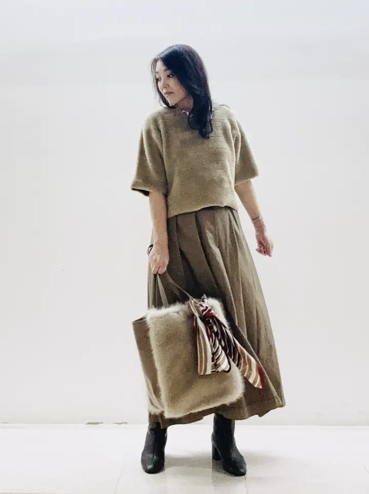 自由区 スタッフ コーディネート画像