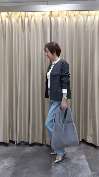 自由区 鶴田 コーディネート画像