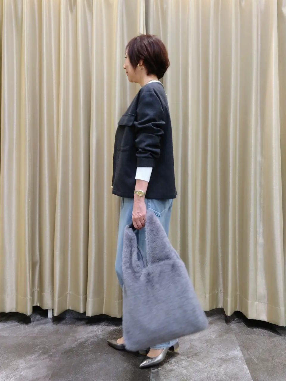 自由区 鶴田 コーディネート画像