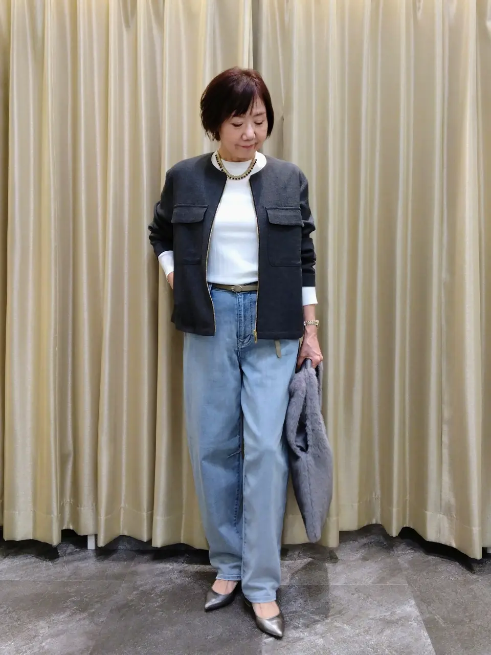 自由区 鶴田 コーディネート画像