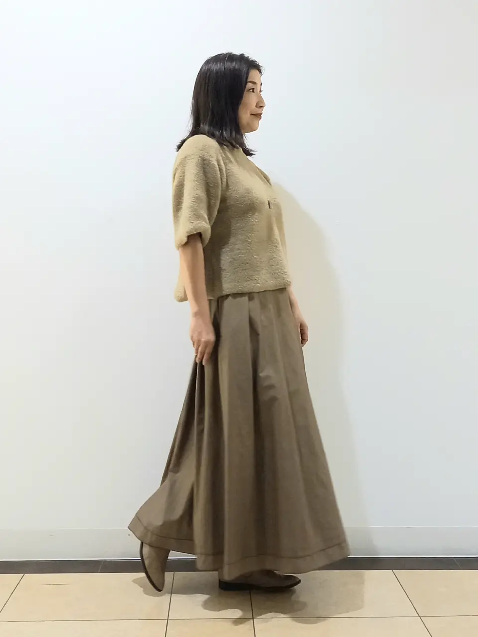 自由区 中川 コーディネート画像