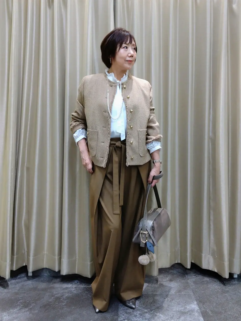 自由区 鶴田 コーディネート画像