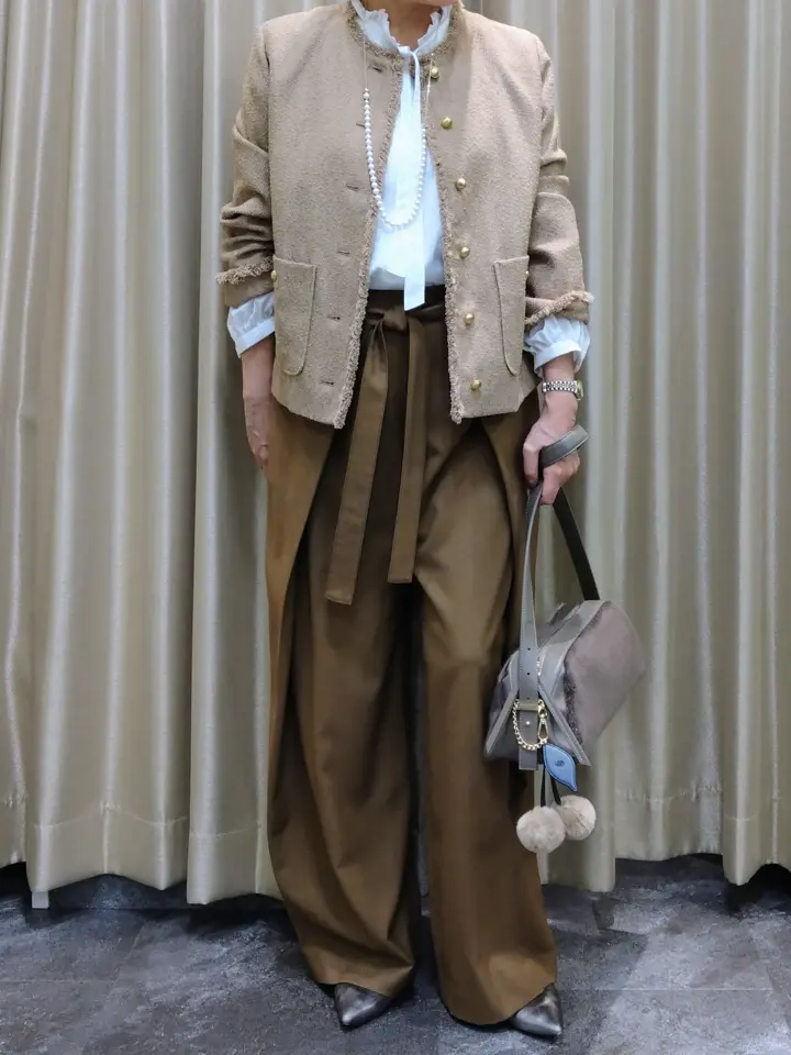 自由区 鶴田 コーディネート画像