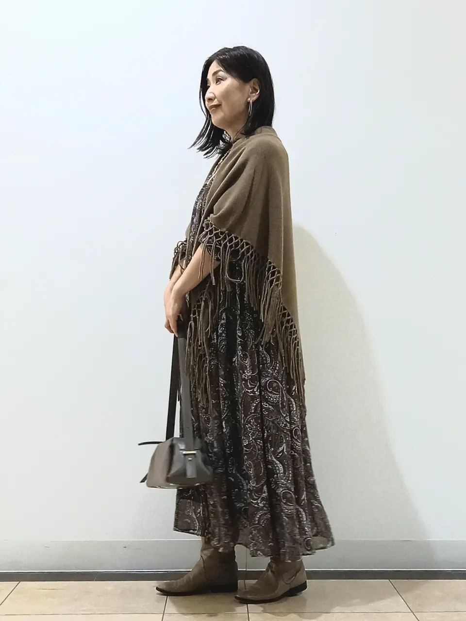 自由区 中川 コーディネート画像