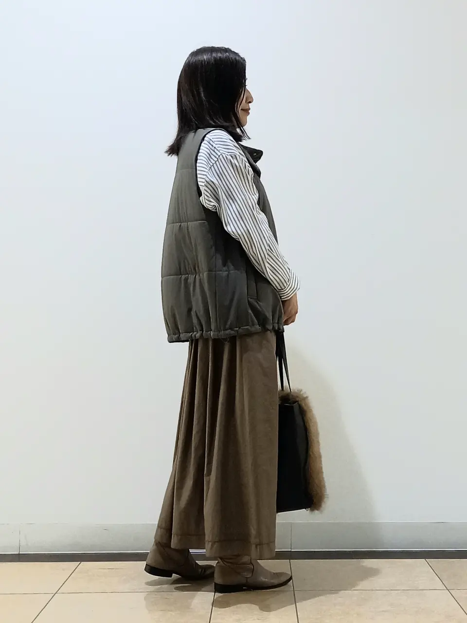 自由区 中川 コーディネート画像