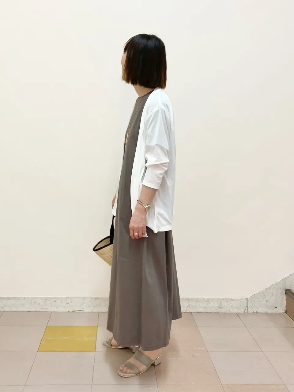 自由区 阿部 コーディネート画像