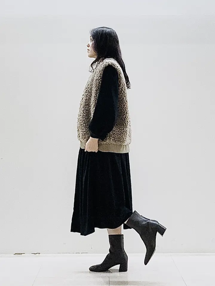 自由区 スタッフ コーディネート画像