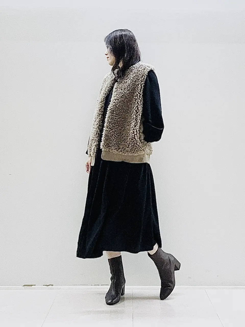 自由区 スタッフ コーディネート画像