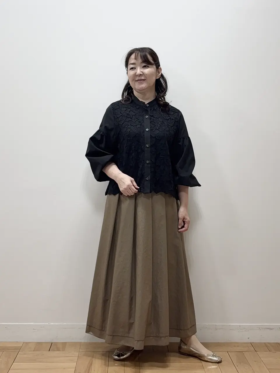 自由区 白戸 コーディネート画像