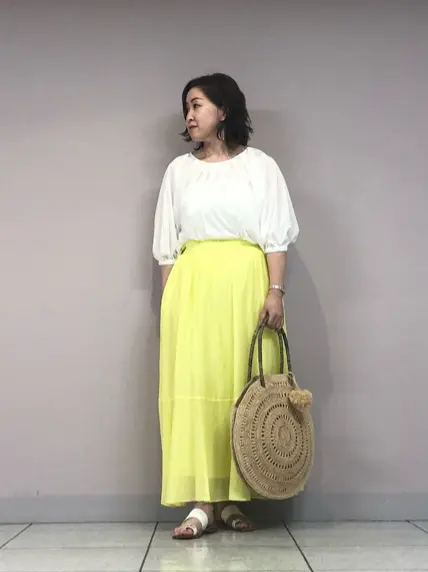 自由区 上島 コーディネート画像