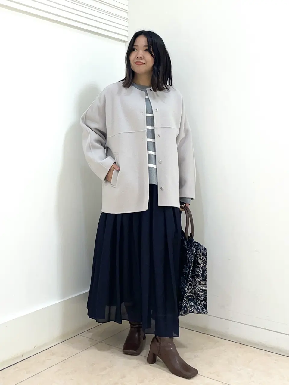 自由区 misato コーディネート画像