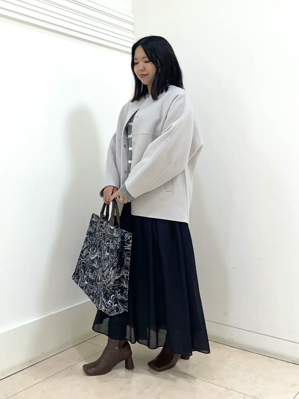 自由区 misato コーディネート画像