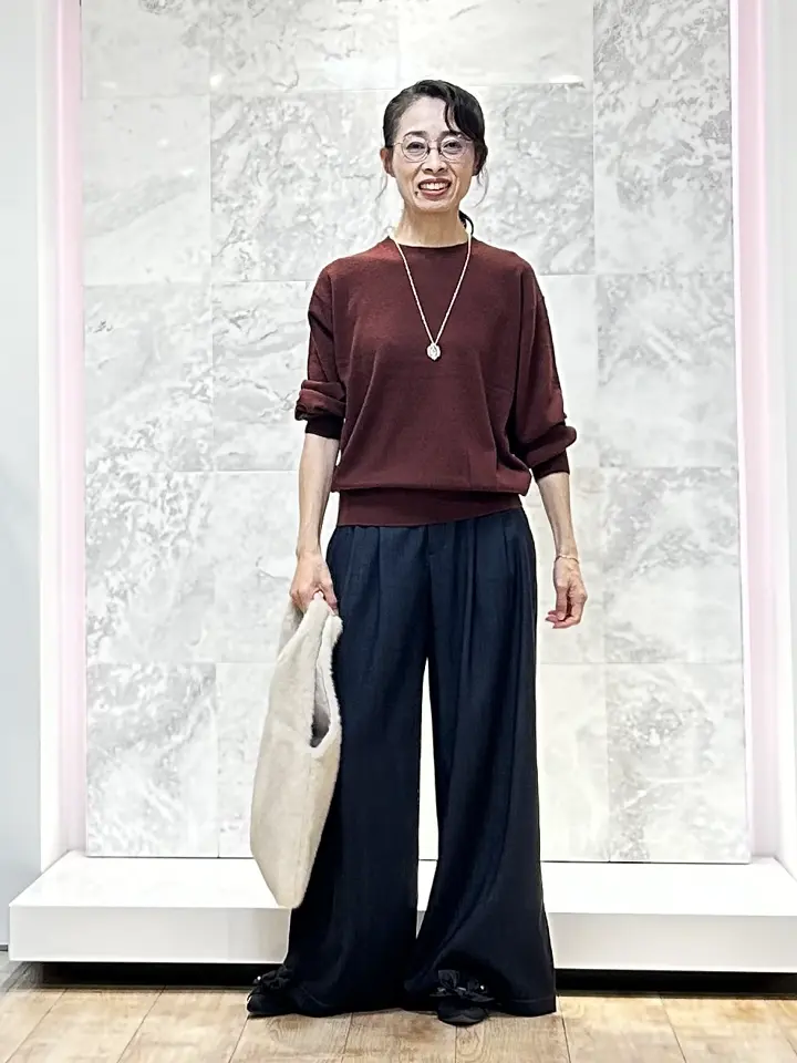 自由区 中尾 コーディネート画像