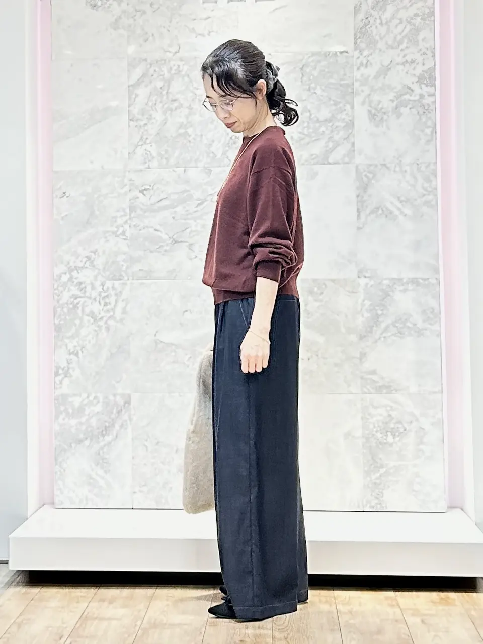 自由区 中尾 コーディネート画像