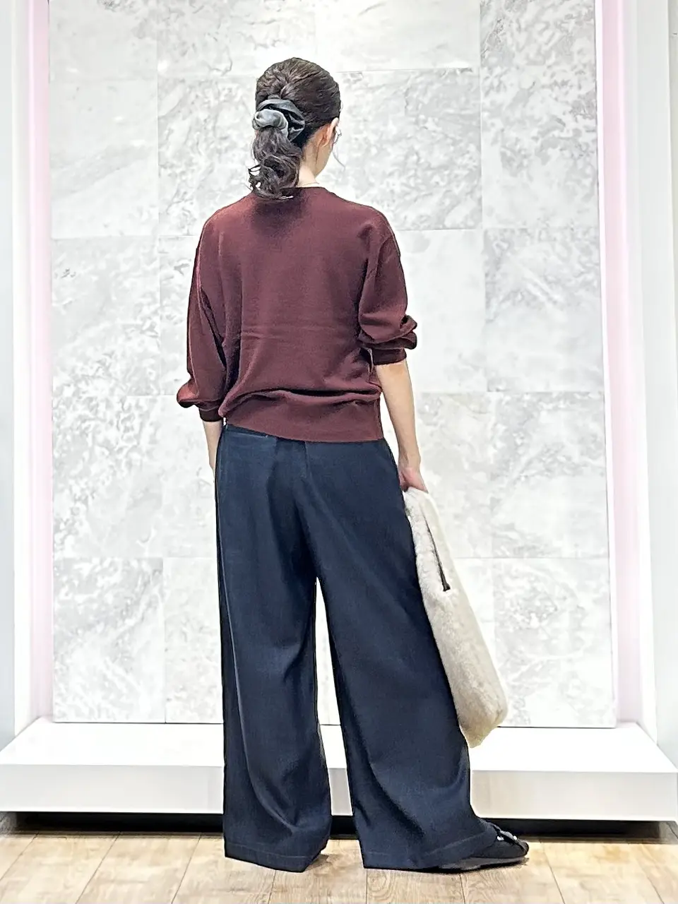 自由区 中尾 コーディネート画像